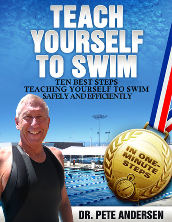 e-Book cover TEN BEST STEPS TEACHING YOURSELF TO SWIM SAFELY AND EFFICIENTLY